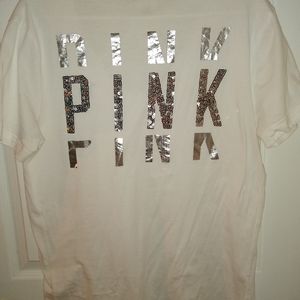 Pink sequin shirt